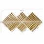 Wallity Cuadro decorativo de MDF Multicolor (4 Piezas)